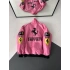FUL BASKI FRR BOMBER CEKET PEMBE