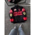 FUL BASKI FRR BOMBER CEKET SİYAH