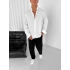 Gİ KETEN CEPLİ GÖMLEK KUMAŞ OVERSİZE PANTOLON KOMBİN