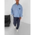 Gİ OVERSİZE POV GÖMLEK AÇIK MAVİ