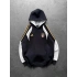 İTALY SERİTLİ 3 İPLİK KAPÜŞONLU SWEAT SİYAH
