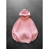 KAPÜŞON NAKIŞLI 3 İPLİK PAMUKLU KUMAŞ OVERSİZE STW SWEAT PEMBE
