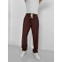 MCH DOKULU ÖRME BAGGY EŞOFMAN ALTI KAHVERENGİ
