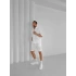 MCH KETEN KUMAŞ ŞORTLU TAKIM BEYAZ