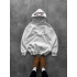 NAKIŞLI 3 İPLİK PAMUKLU KUMAŞ OVERSİZE STW SWEAT BEYAZ