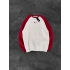 NK KOL PARCALI 3 İPLİK PAMUKLU SWEAT KIRMIZI