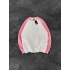 NK KOL PARCALI 3 İPLİK PAMUKLU SWEAT PEMBE