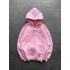NK YIKAMA 3 İPLİK ŞARDONLU KAPÜŞONLU SWEAT PEMBE