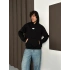 ÖZEL SERİ NK HOLOGRAM BASKI OVERSİZE KAPÜŞONLU SWEAT SİYAH