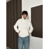ÖZEL SERİ NK REFLEKTÖRLÜ OVERSİZE KAPÜŞONLU SWEAT BEYAZ