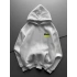ÖZEL SERİ NK YARI REFLEKTÖRLÜ OVERSİZE KAPÜŞONLU SWEAT BEYAZ