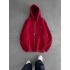 PLO 3 İPLİK PAMUKLU HIRKA KIRMIZI