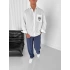 POV GÖMLEK, MODAL KUMAŞ BAGGY PANTOLON BEYAZ