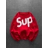 SUP BOXY KALIP 3 İPLİK PAMUKLU SWEAT KIRMIZI