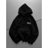 ÖZEL SERİ NK REFLEKTÖRLÜ OVERSİZE KAPÜŞONLU SWEAT SİYAH
