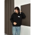 ÖZEL SERİ NK REFLEKTÖRLÜ OVERSİZE KAPÜŞONLU SWEAT SİYAH