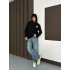 X ÖZEL SERİ NK OVERSİZE KAPÜŞONLU SWEAT SİYAH