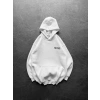 247 3 İPLİK ŞARDONLU KAPUŞONLU SWEAT BEYAZ
