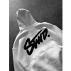 3 İPLİK PAMUKLU KUMAŞ STW KAPÜŞONLU SWEAT BEYAZ