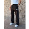 3 İPLİK ŞARDONLU STW BİYELİ EŞOFMAN SİYAH