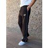 3 İPLİK ŞARDONLU STW BİYELİ EŞOFMAN SİYAH