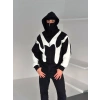 44 MASKE OVERSİZE HIRKA SİYAH