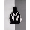 44 MASKE OVERSİZE HIRKA SİYAH