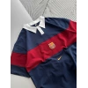 POLO YAKA BARCA ORTA PARÇALI OVERSIZE TSHIRT LACİ