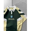 POLO YAKA FULL PARCALI BRASİL OVERSİZE TSHİRT