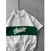 POLO YAKA ORTA SERİT STW NAKIŞ TSHİRT BEYAZ