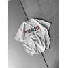 TRAP KABARTMA BASKI HS OVERSİZE TSHİRT BEYAZ