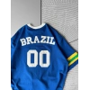 BRASİL 00 POLO YAKA OVERSİZE TSHİRT LACİ