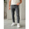 SLİM İNCE ŞERİT DS KUMAŞ PANTOLON GRİ