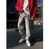 BAGGY ORTA PARCA DS KOT PANTOLON GRİ