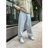 FULL BAGGY DS KOT PANTOLON BUZ MAVİSİ