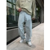 FULL BAGGY DS KOT PANTOLON BUZ MAVİSİ