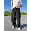 BAGGY KALIP GABARDİN KUMAŞ DS PANTOLON