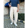FULL BAGGY BALON KLASİK DS PANTOLON KIRIK BEYAZ