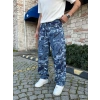 BAGGY KAMUFLAJ MORROW PANTOLON MAVİ