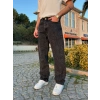 BAGGY KALIP ŞAL DESEN MORROW PANTOLON