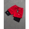 TAYT DETAY NK SPOR ŞORT KIRMIZI