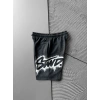 YIKAMALI STW LS OVERSİZE ŞORT KOYU GRİ