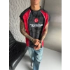 TR PARÇALI YIKAMALI NAKIŞ ATLET SİYAH