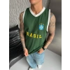 BRASİL NAKIŞ SIFIR KOL ATLET