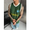 BRASİL NAKIŞ SIFIR KOL ATLET