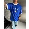 CHAMP ITALY MAVİ NAKIŞLI CHL TSHİRT