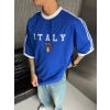 CHAMP ITALY MAVİ NAKIŞLI CHL TSHİRT