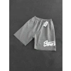 YAN BÜYÜK STWD OVERSİZE ŞORT GRİ