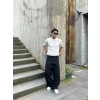 FULL BAGGY GRJ KOT PANTOLON SİYAH