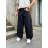FULL BAGGY GRJ KOT PANTOLON SİYAH
